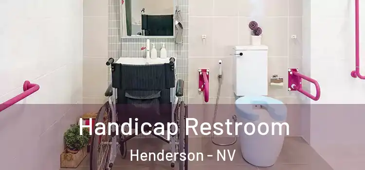 Handicap Restroom Henderson - NV