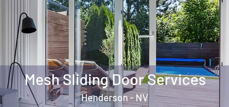 Mesh Sliding Door Services Henderson - NV