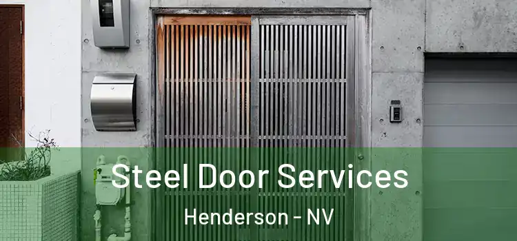  Steel Door Services Henderson - NV