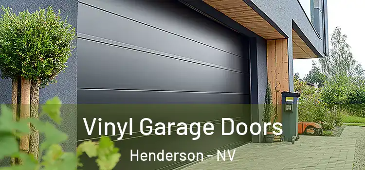  Vinyl Garage Doors Henderson - NV